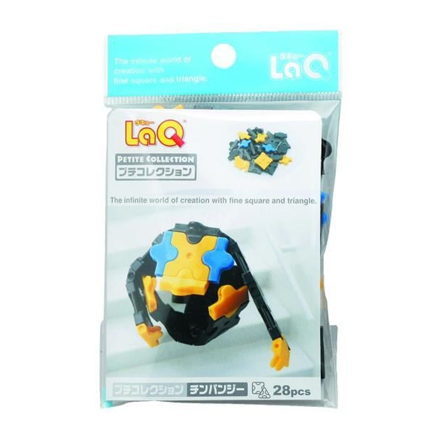 Set 28 piese de construit Cimpanzeu LaQ fotografia produsului View 3 L