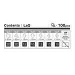 Jucarii LaQ Freestyle negru 100 piese fotografia produsului View 4 S