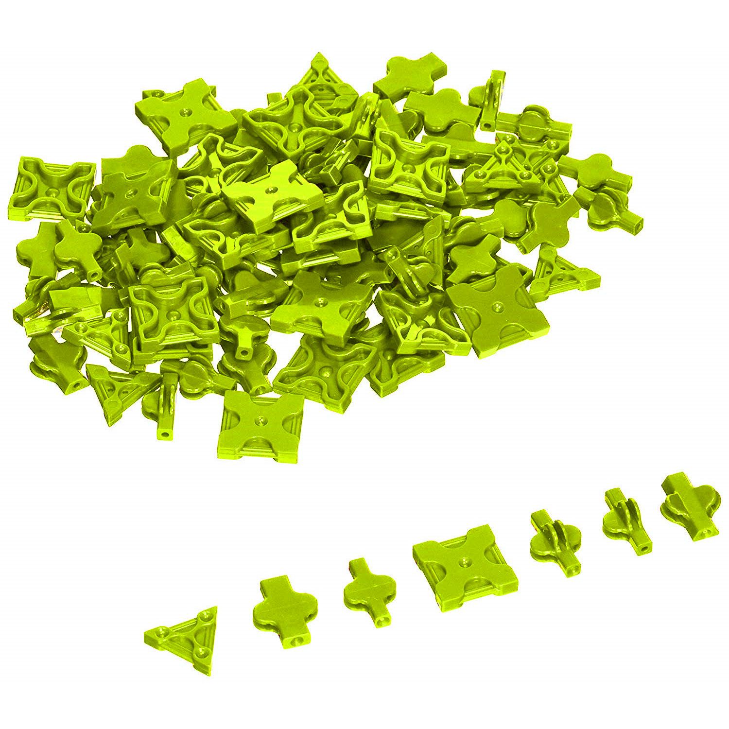 Jucarii LaQ Freestyle verde deschis 100 piese fotografia produsului