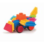 Set verde 80 cuburi de construit Bristle Blocks fotografia produsului View 10 S