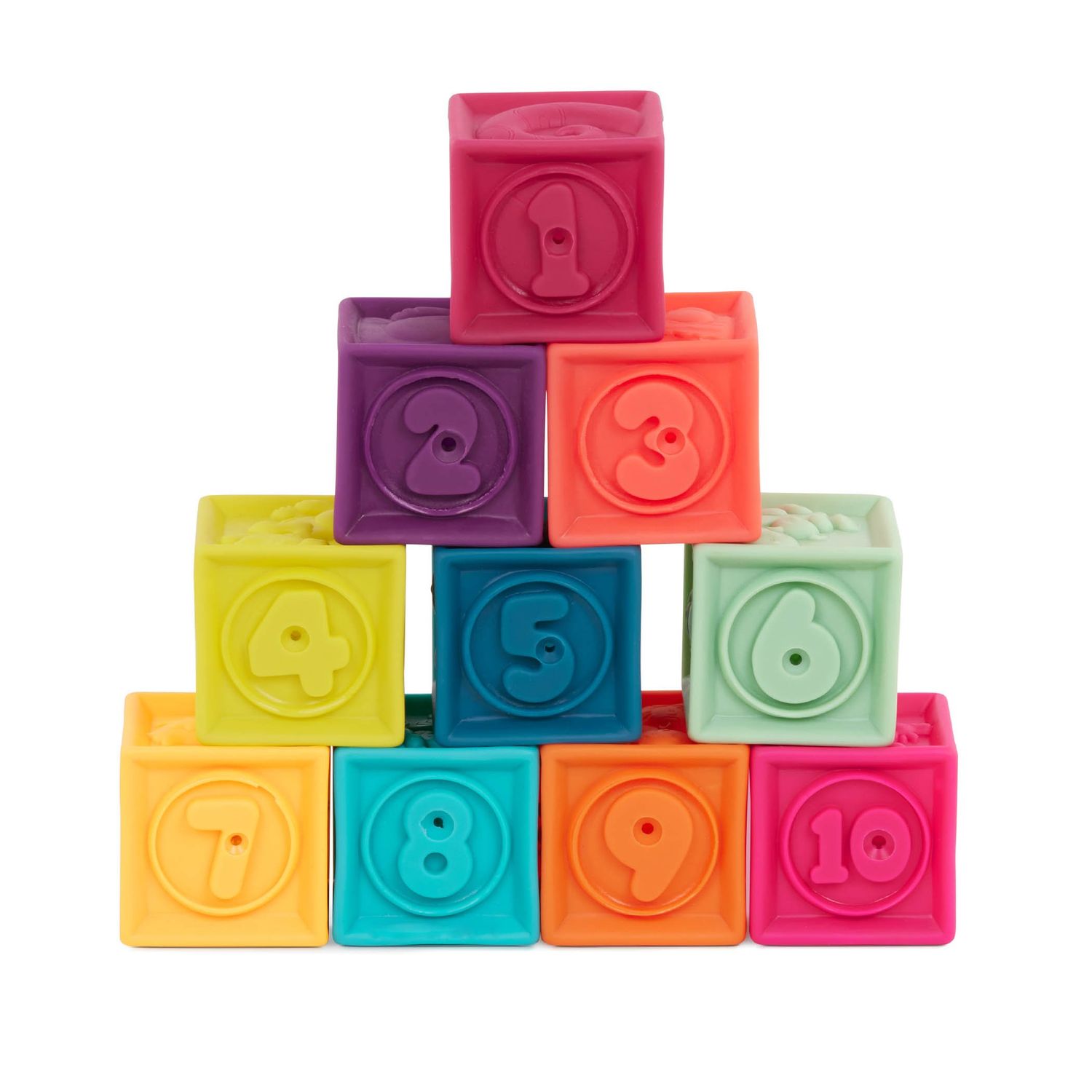 10 Cuburi moi B.Toys fotografia produsului View 3 L
