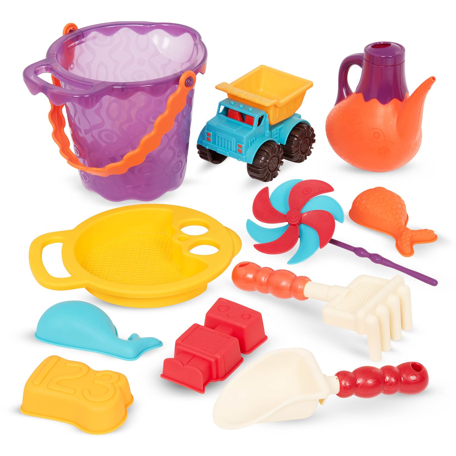 Jucarii de nisip B.Toys - mov fotografia produsului View 4 L