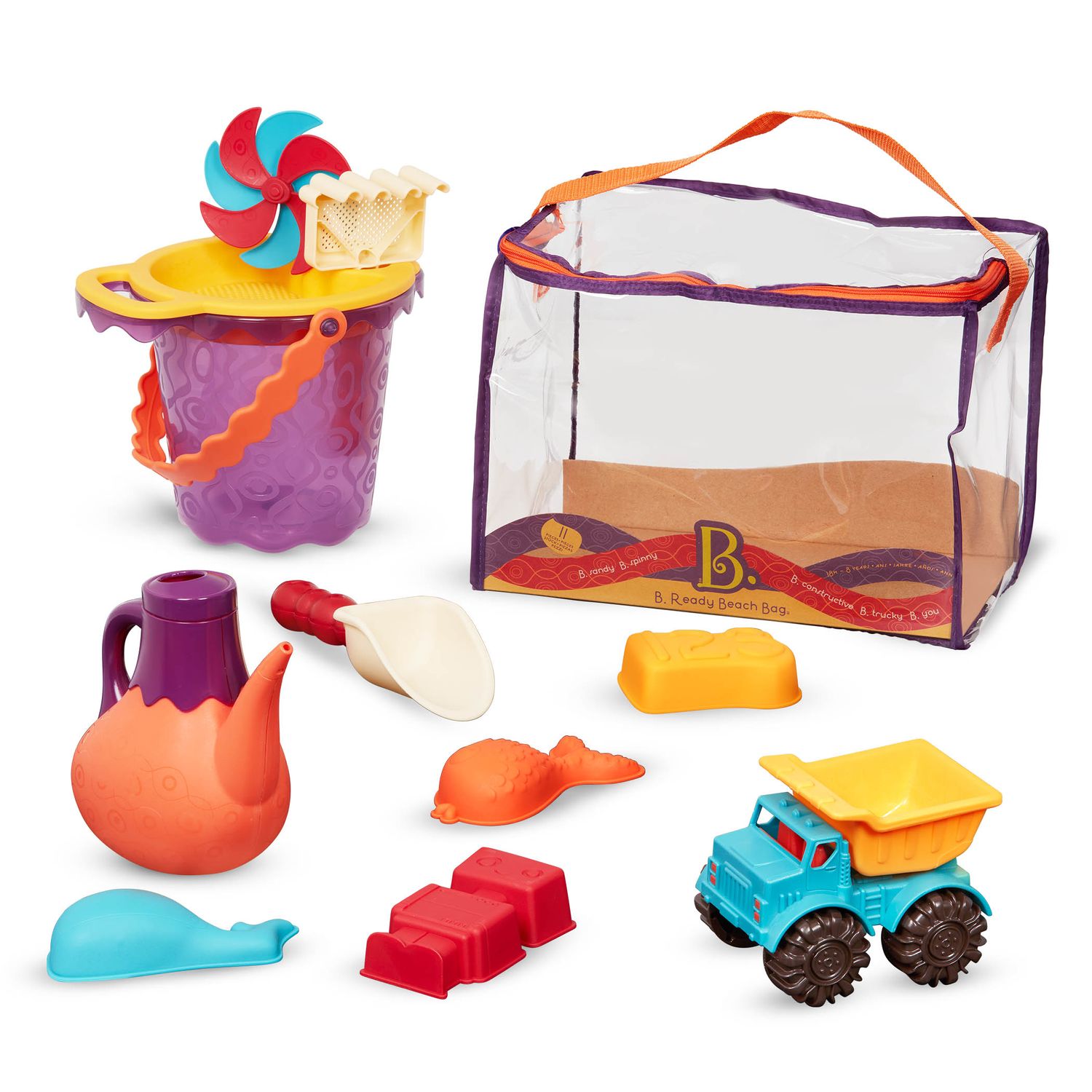 Jucarii de nisip B.Toys - mov fotografia produsului View 2 L