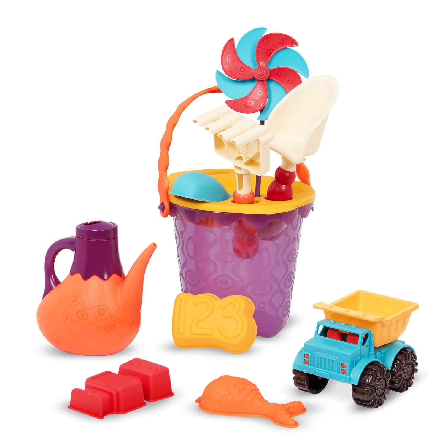Jucarii de nisip B.Toys - mov fotografia produsului View 6 L