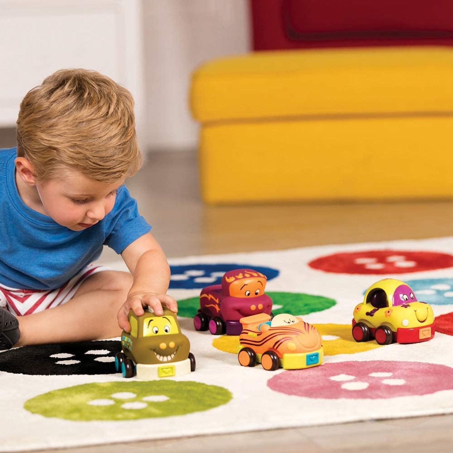 Set 4 Masinute B.Toys fotografia produsului View 3 L