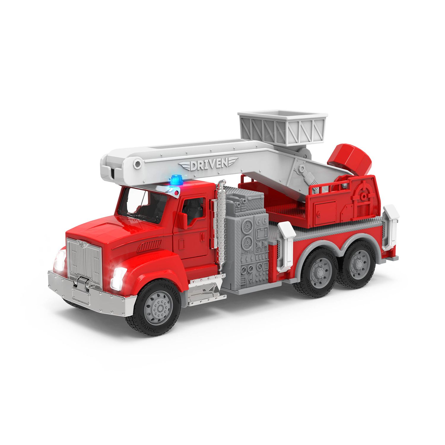 Camion de pompieri Micro Driven 22.8 x 10 x 10.2 cm fotografia produsului View 2 L