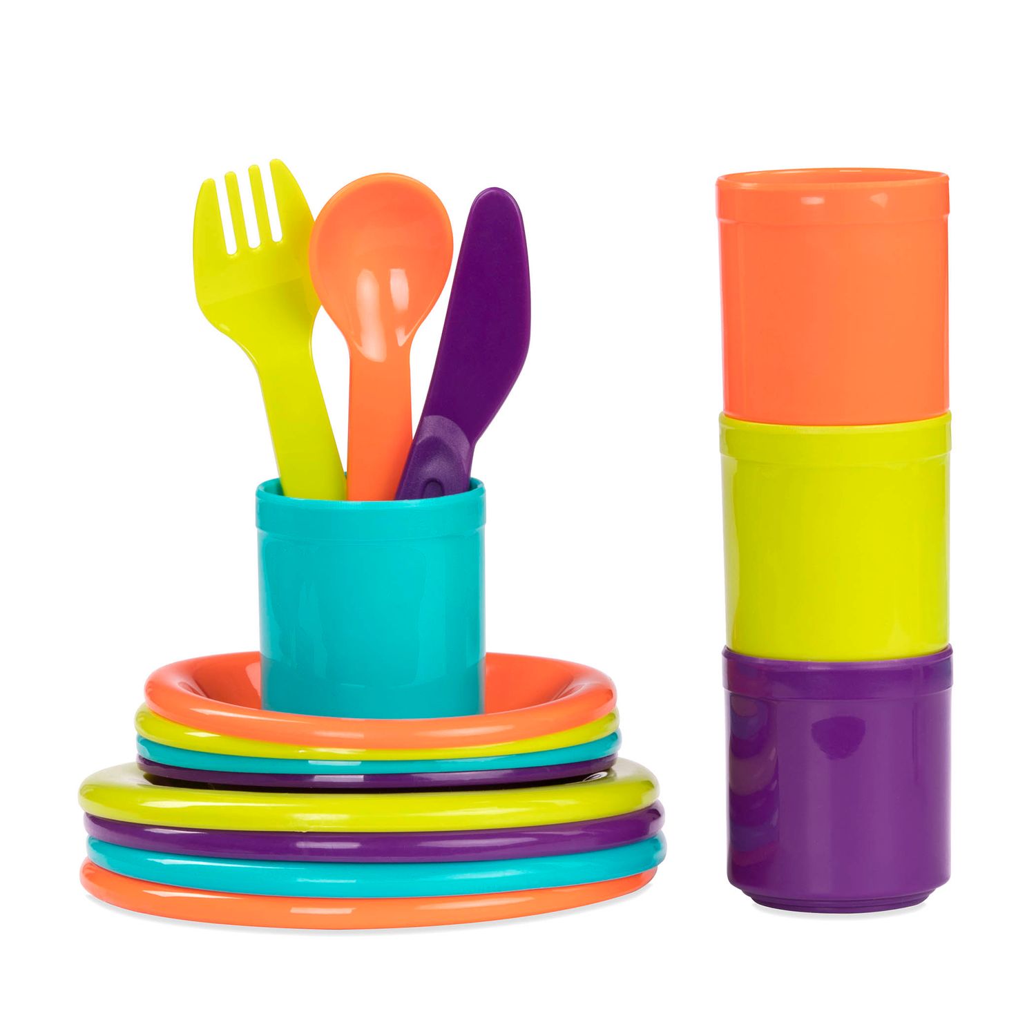 Set de cina 27 piese pentru 4 copii Battat fotografia produsului View 5 L