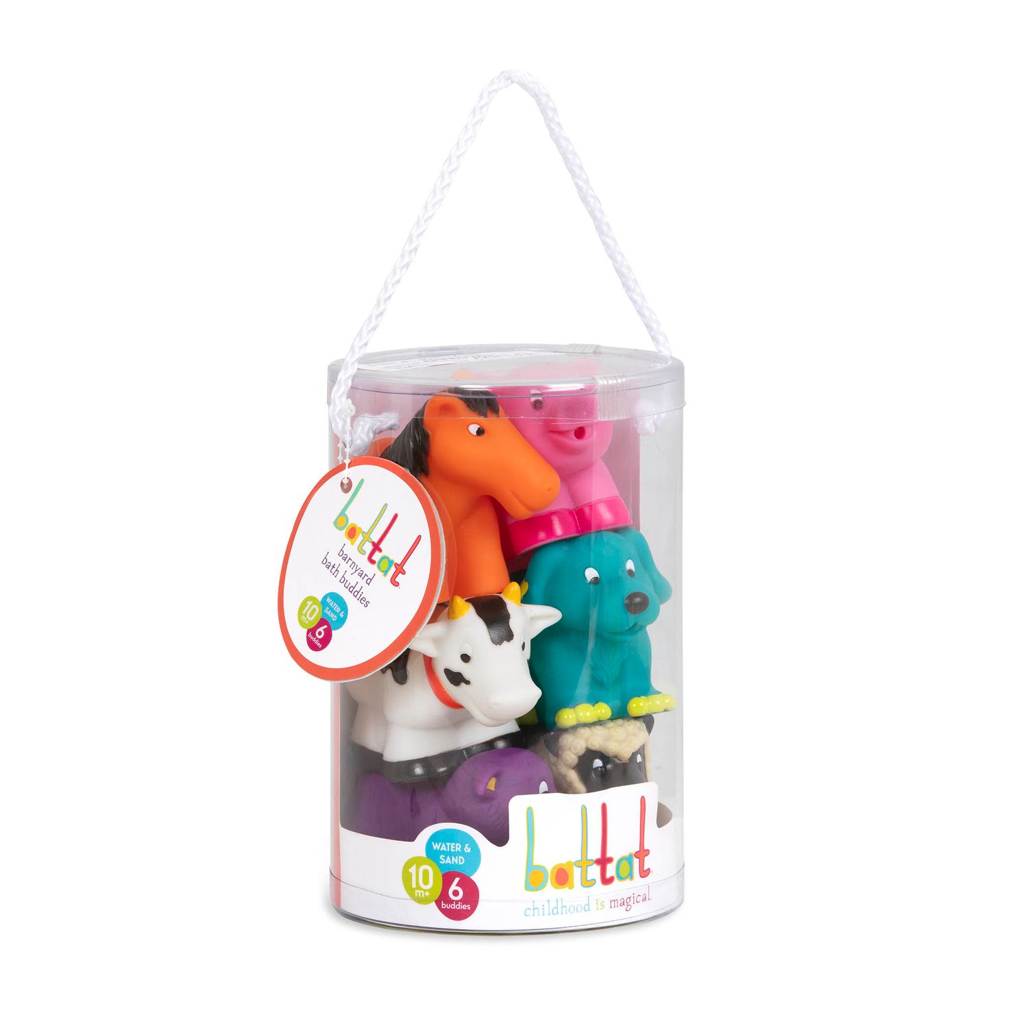 Jucarii de baie animale ferma Battat fotografia produsului View 5 L