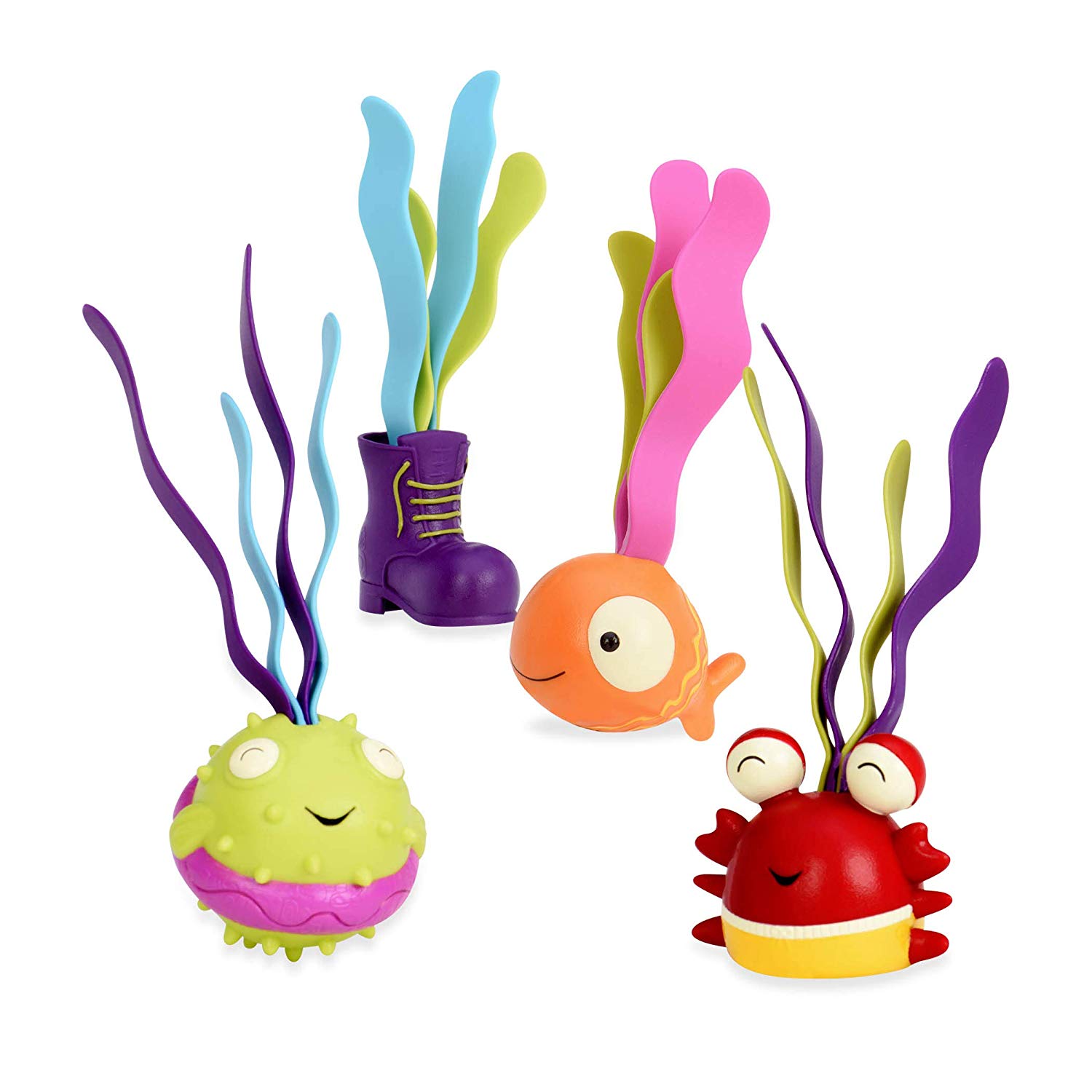 Plasa cu jucarii de baie Rechin B.Toys fotografia produsului View 4 L