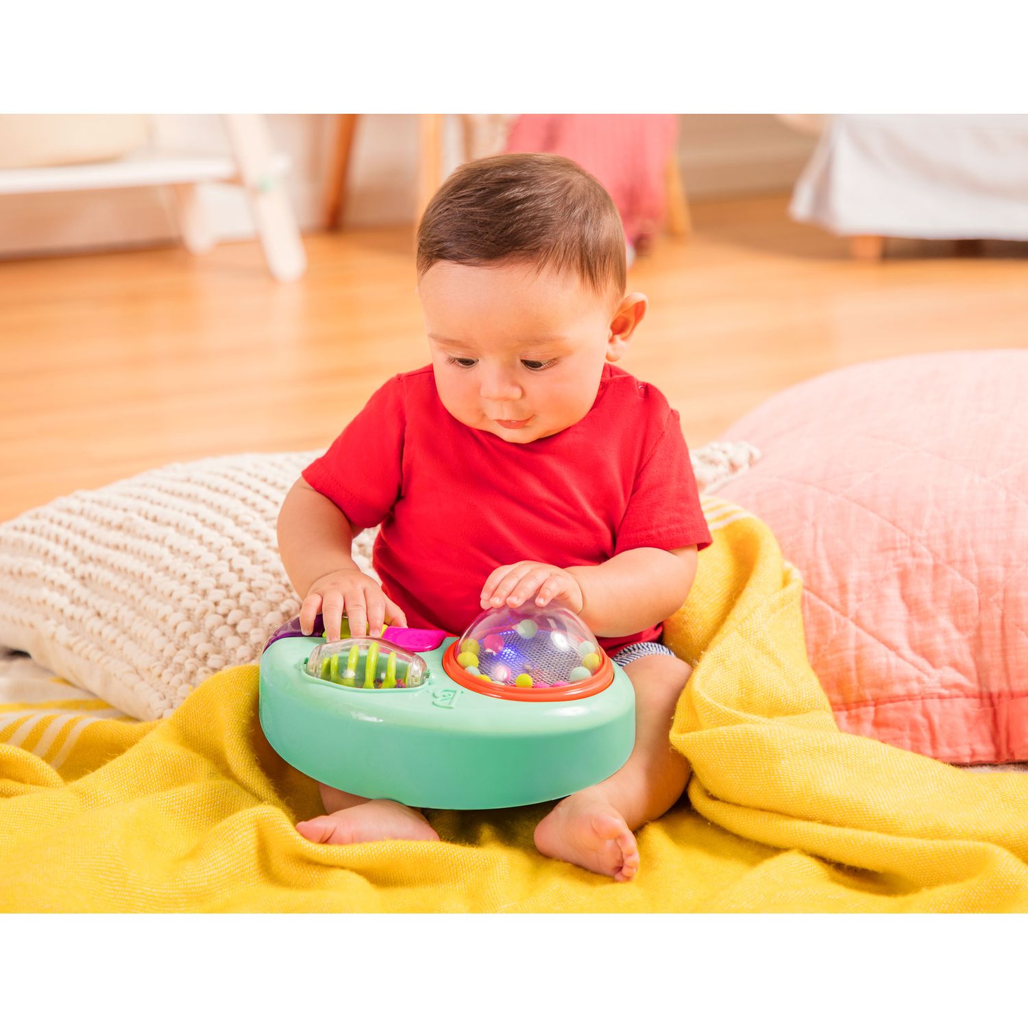 Jucarie de masa cu pian si bile B.Toys fotografia produsului View 6 L