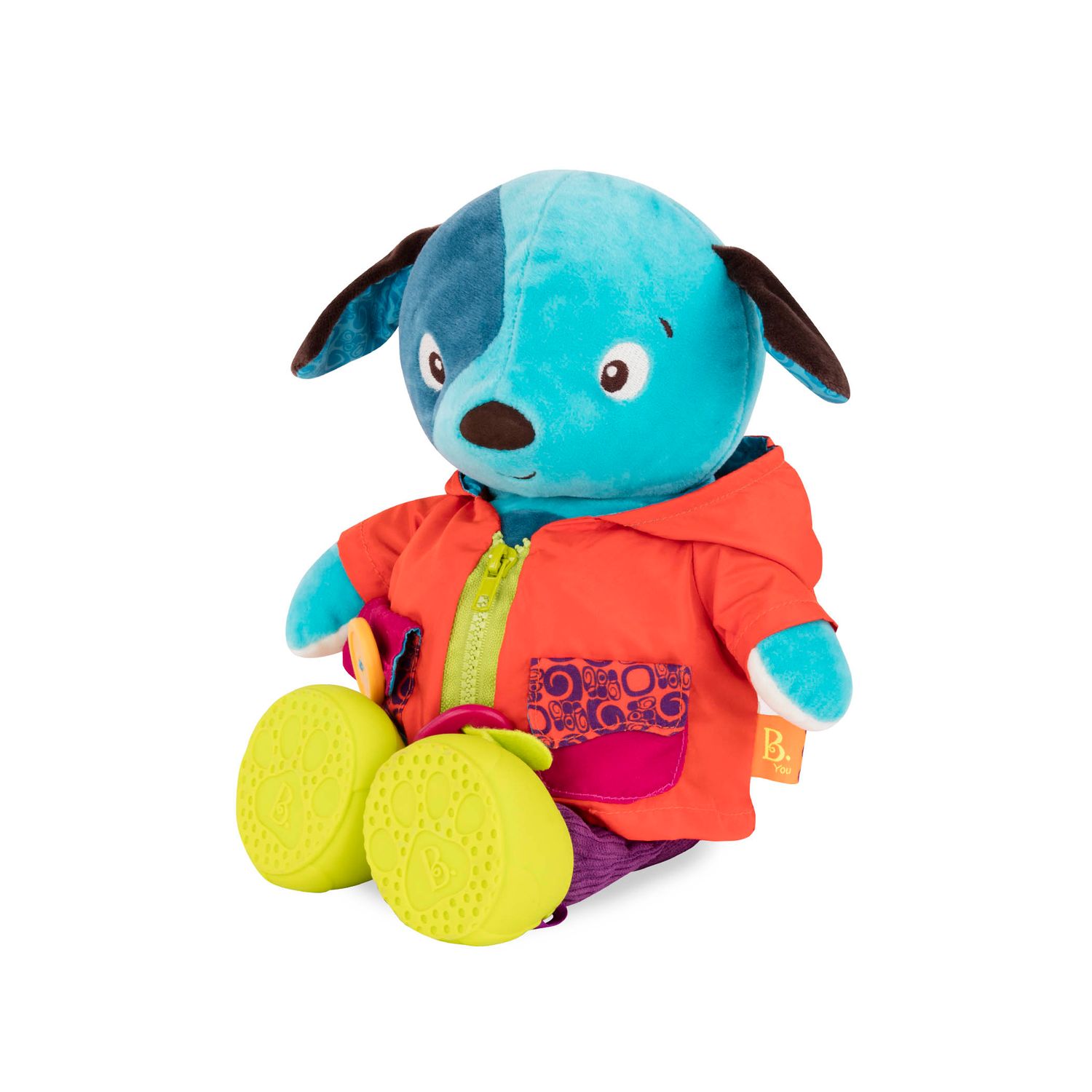 Catelus muzical "imbraca-ma" B.Toys fotografia produsului View 3 L