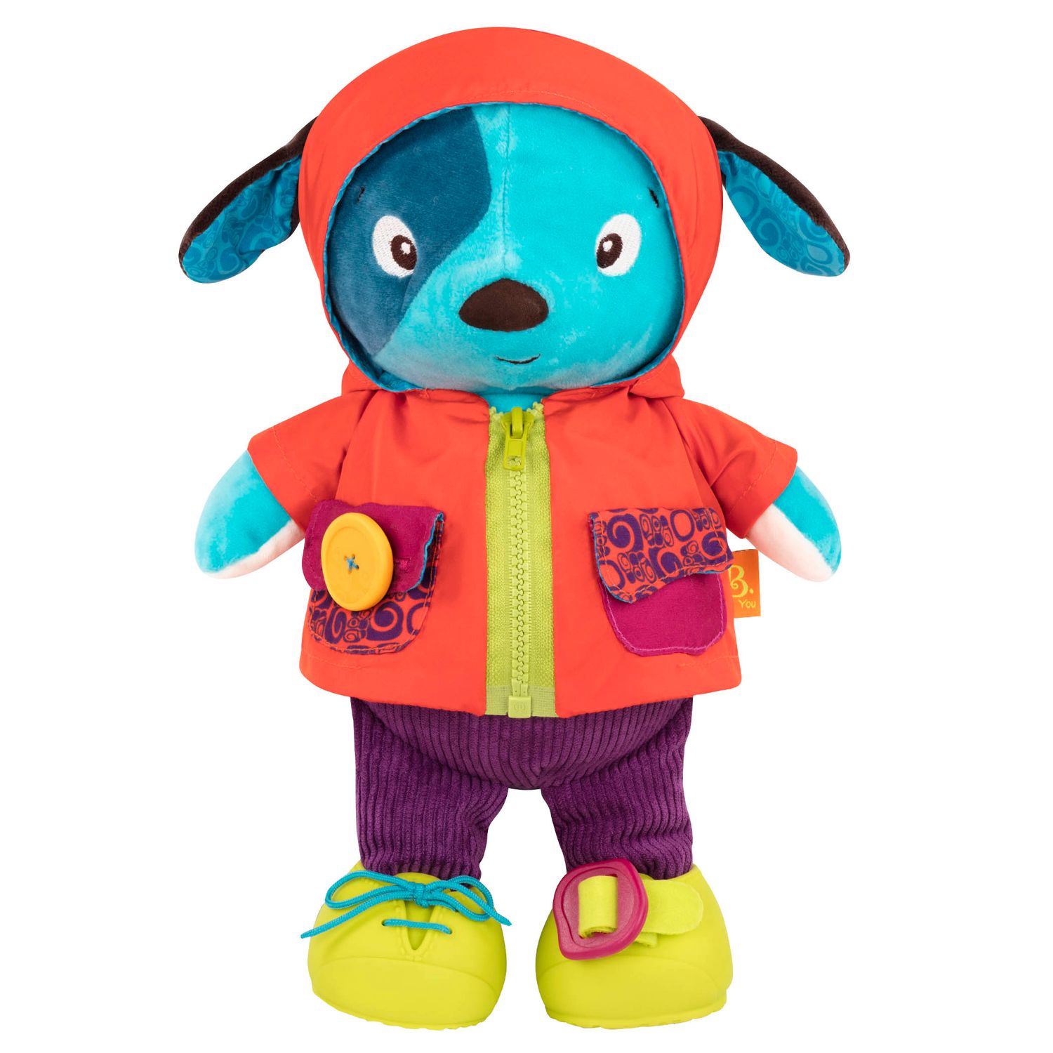 Catelus muzical "imbraca-ma" B.Toys fotografia produsului