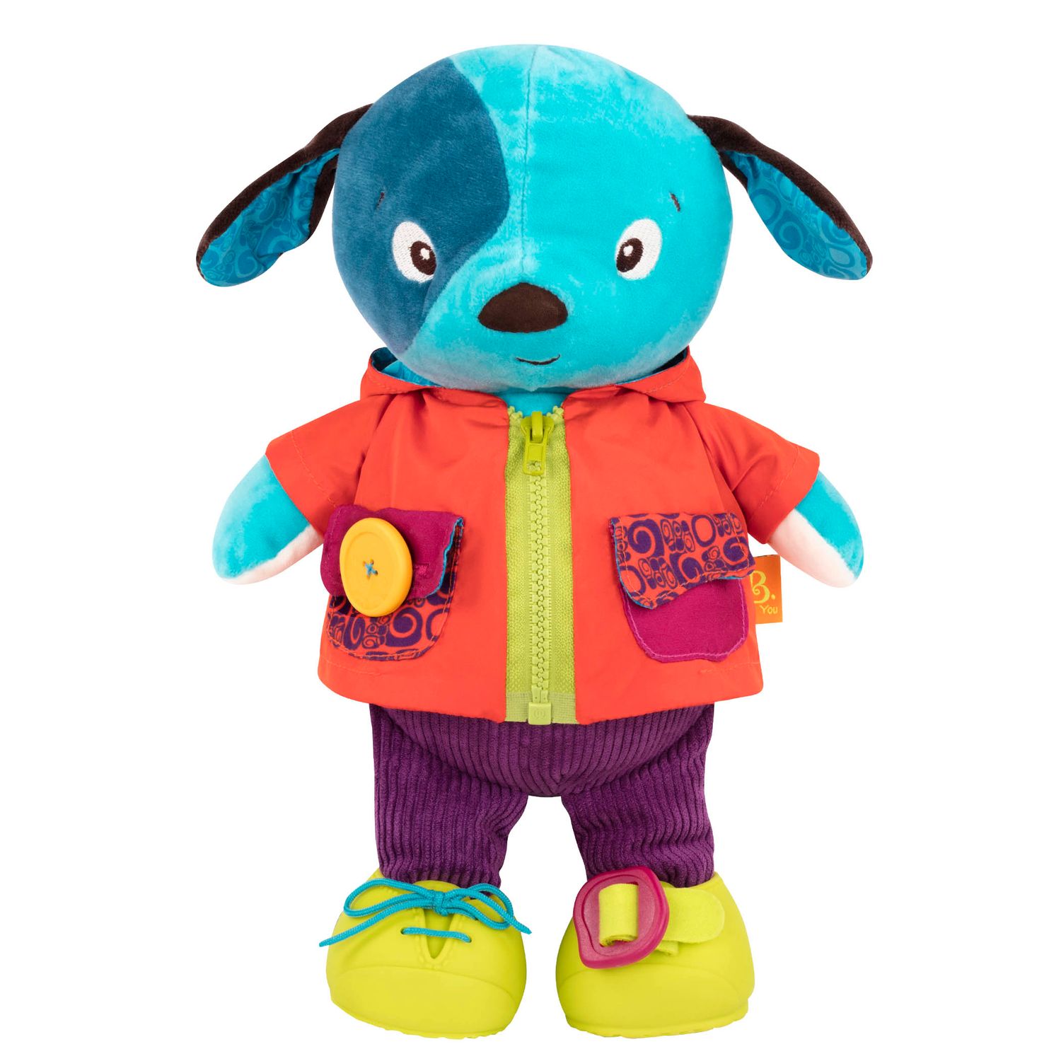 Catelus muzical "imbraca-ma" B.Toys fotografia produsului View 2 L