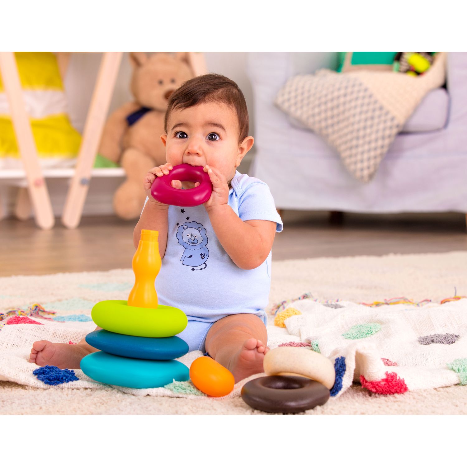Piramida cu inele B.Toys fotografia produsului View 5 L