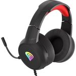 Casti Gaming Genesis Neon 200 RGB, Microfon (Negru) fotografia produsului View 6 S