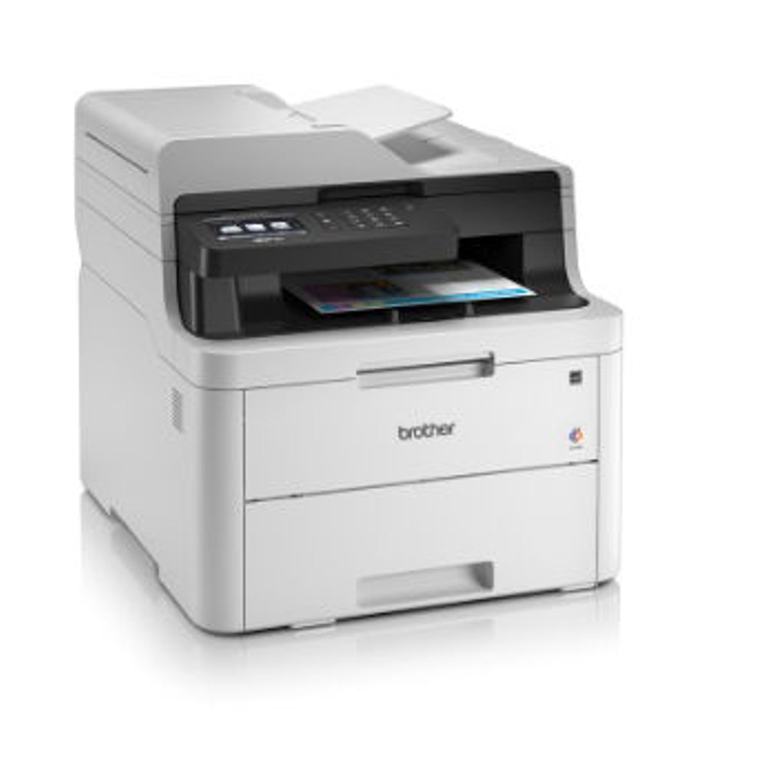 Multifunctional Brother MFC-L3730CDN, Duplex, Retea, A4, 18 ppm fotografia produsului View 2 L
