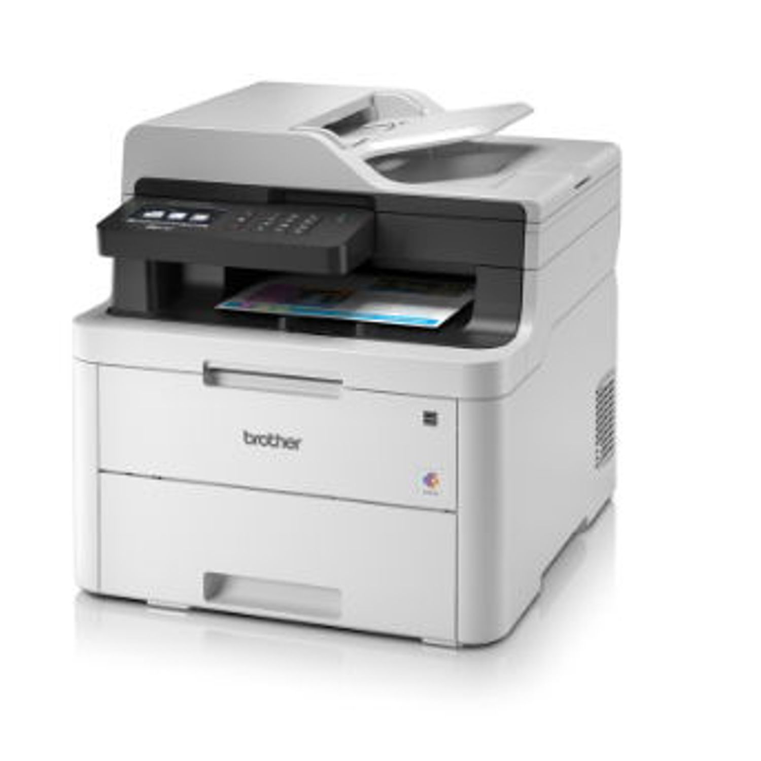Multifunctional Brother MFC-L3730CDN, Duplex, Retea, A4, 18 ppm fotografia produsului View 3 L