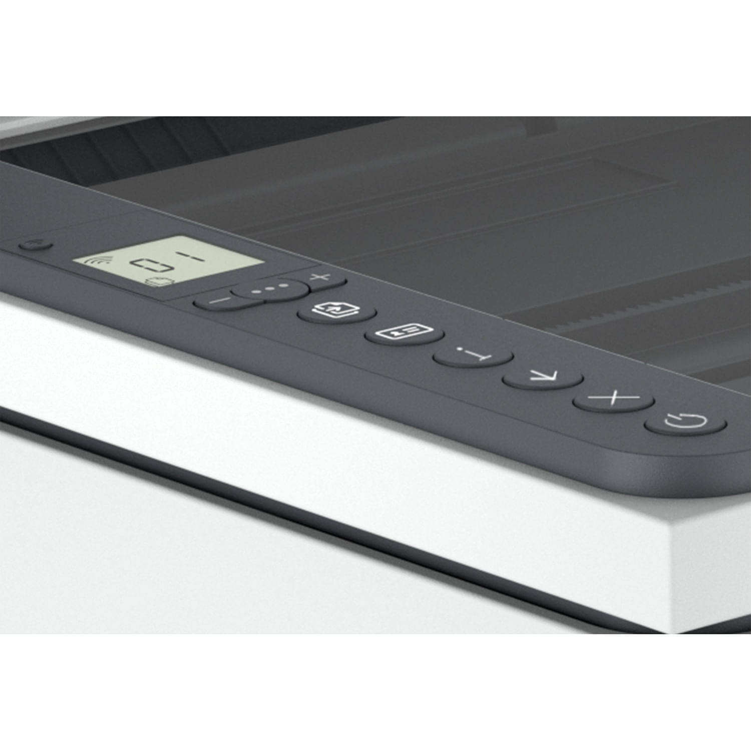 Multifunctional Monocrom HP Plus M234dwe, Retea, Wireless, Duplex, A4, Eligibil HP Instant Ink (Alb/Gri) fotografia produsului View 5 L