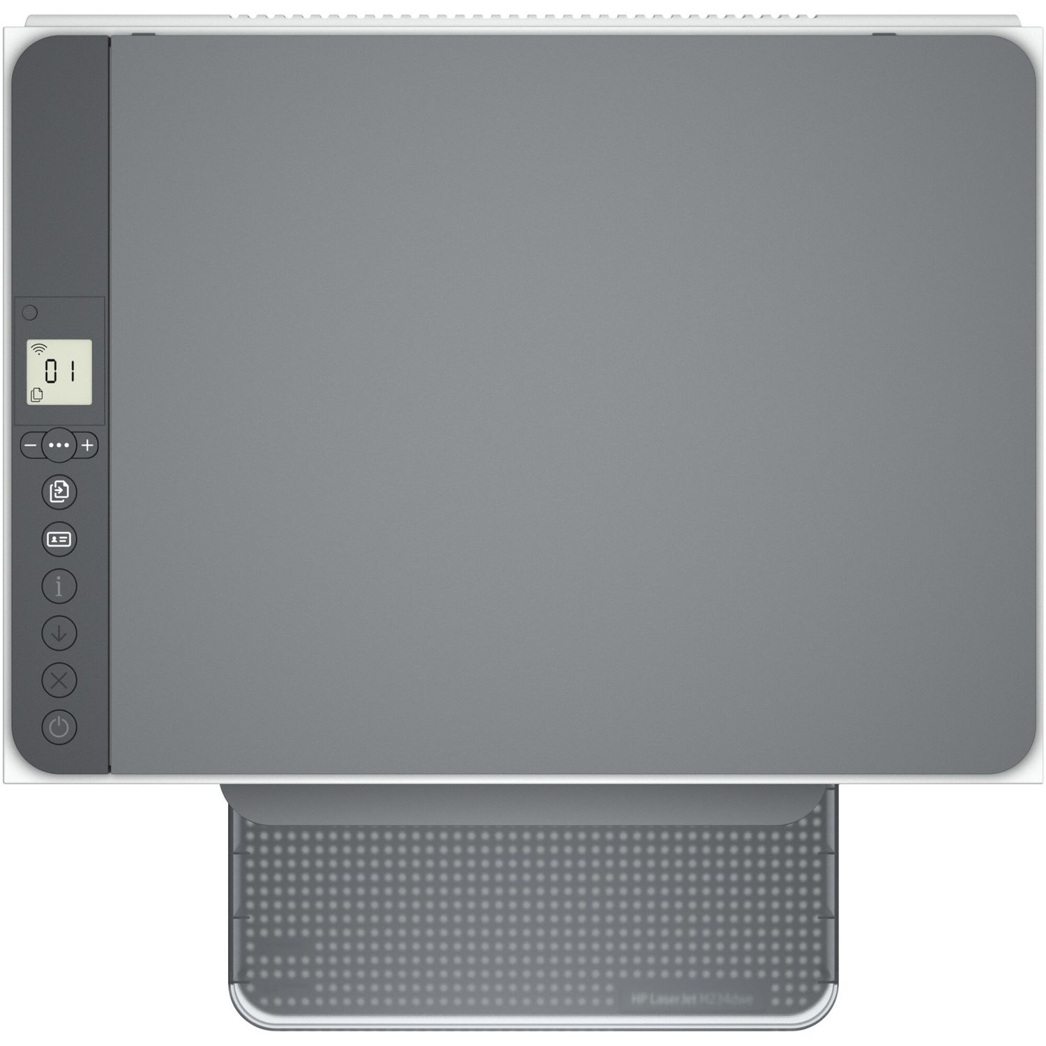 Multifunctional Monocrom HP Plus M234dwe, Retea, Wireless, Duplex, A4, Eligibil HP Instant Ink (Alb/Gri) fotografia produsului View 4 L