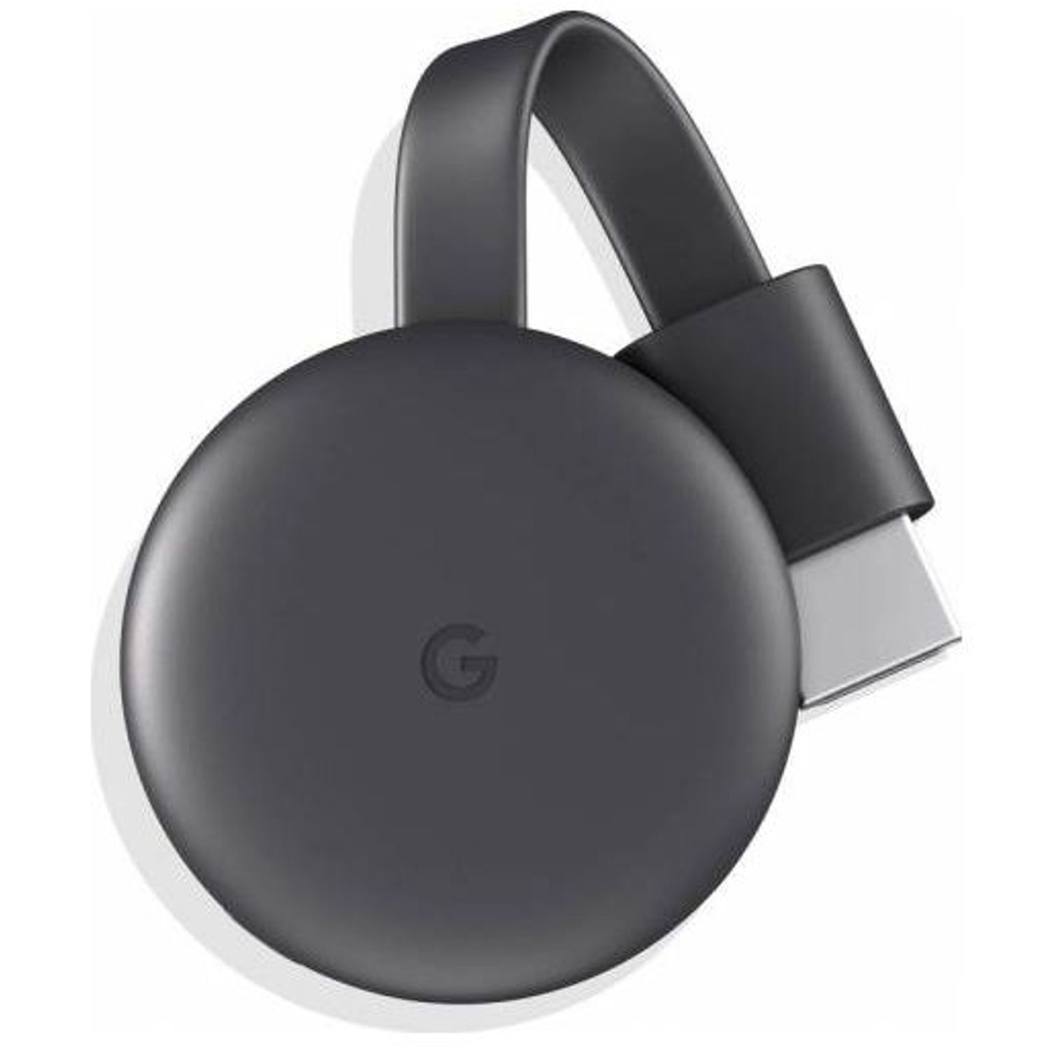 Media player Google Chromecast 3, Full HD, HDMI Streaming, bulk (Negru) fotografia produsului View 2 L