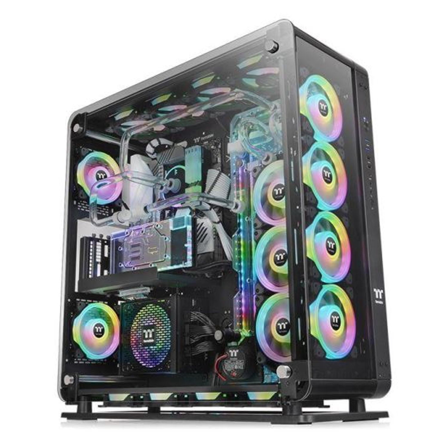 Carcasa Thermaltake Core P8, Tempered Glass (Negru) fotografia produsului View 3 L