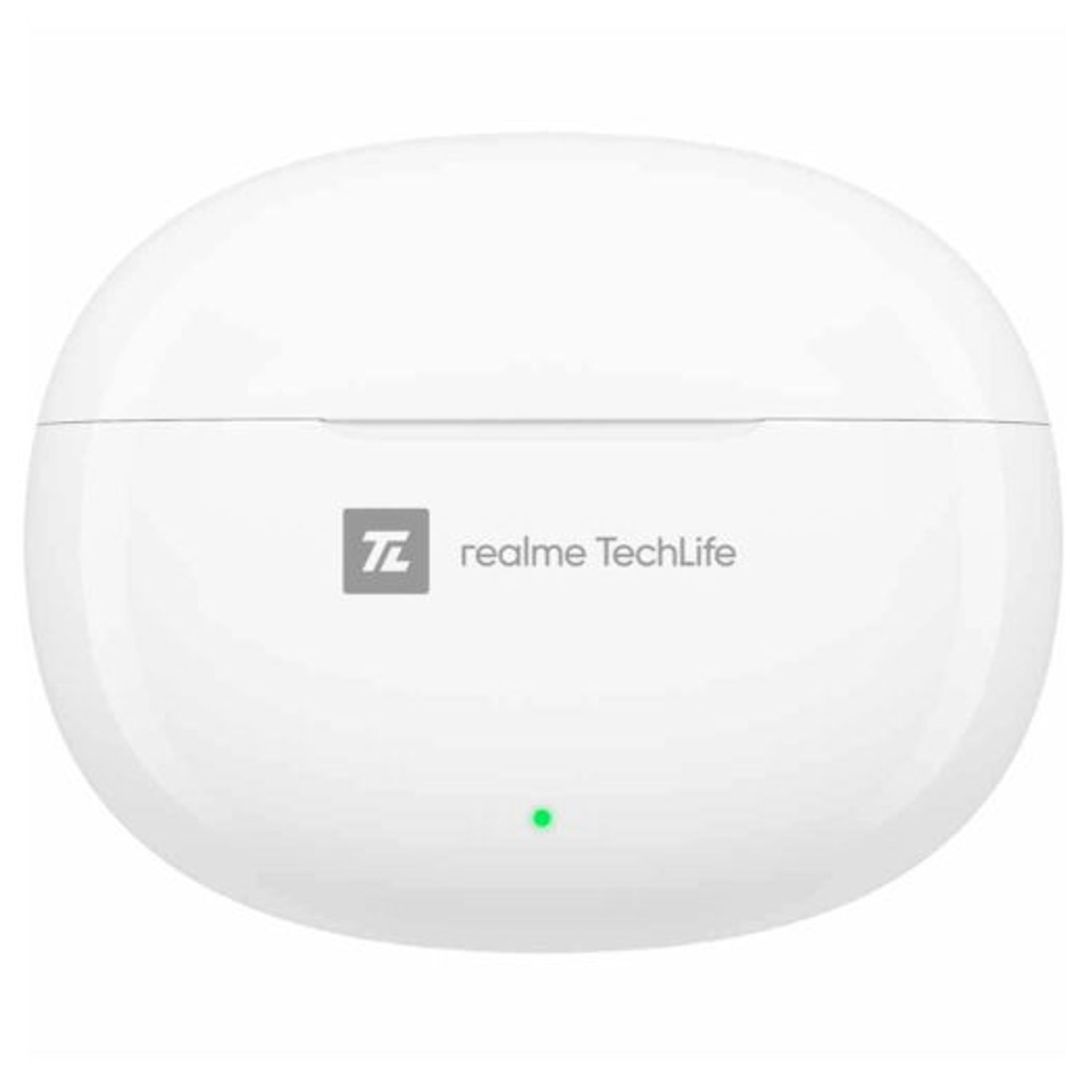 Casti True Wireless Realme T100, Bluetooth, IPX5, Microfon (Alb) fotografia produsului View 3 L