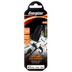 Incarcator auto Energizer LifeTime, 3.4A, 2USB, Cablu Lightning inclus, 1.2m, Negru fotografia produsului View 6 S