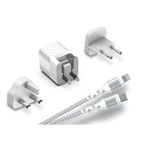 Incarcator retea Energizer A20MUL, 20W + cablu USB-C (Alb) fotografia produsului View 2 S