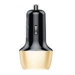 Incarcator auto Energizer D38BG, 38W, USB, USB-C (Negru/Auriu) fotografia produsului View 2 S