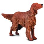 Setter irlandez roscat - Animal figurina fotografia produsului