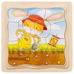 Puzzle incastru Gradina iepurasilor fotografia produsului View 3 S
