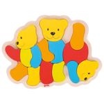 Puzzle din lemn Trei Ursuleti fotografia produsului