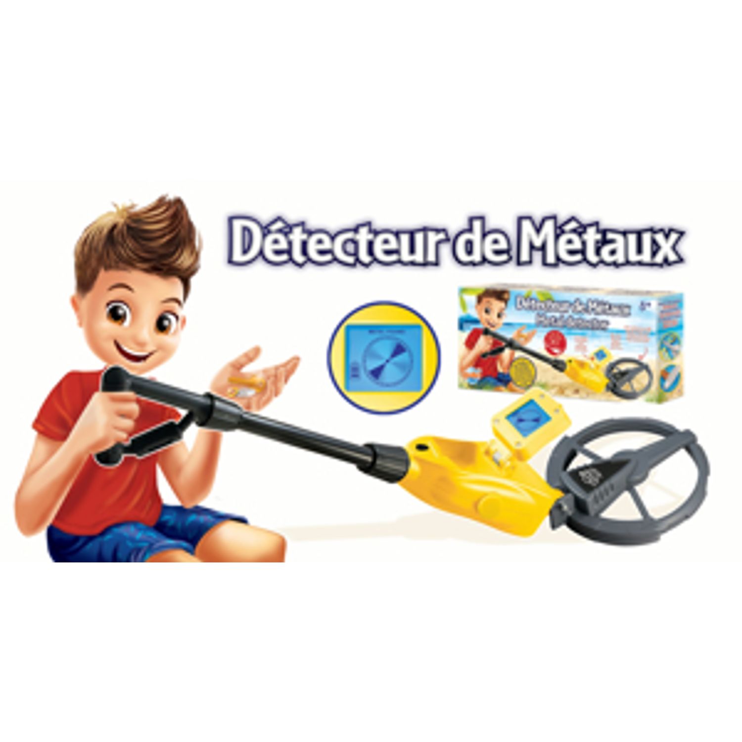Detector de metale digital - Set stiinta pentru copii fotografia produsului View 6 L
