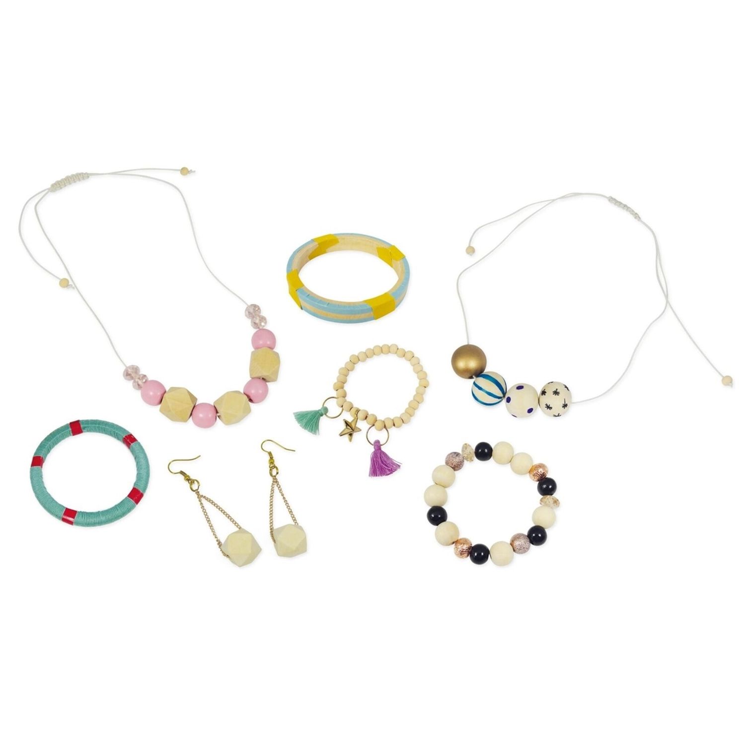 Bijuterii de lemn - Set lucru manual fotografia produsului View 3 L