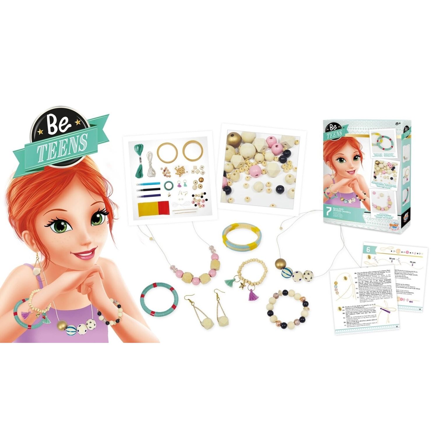 Bijuterii de lemn - Set lucru manual fotografia produsului View 2 L