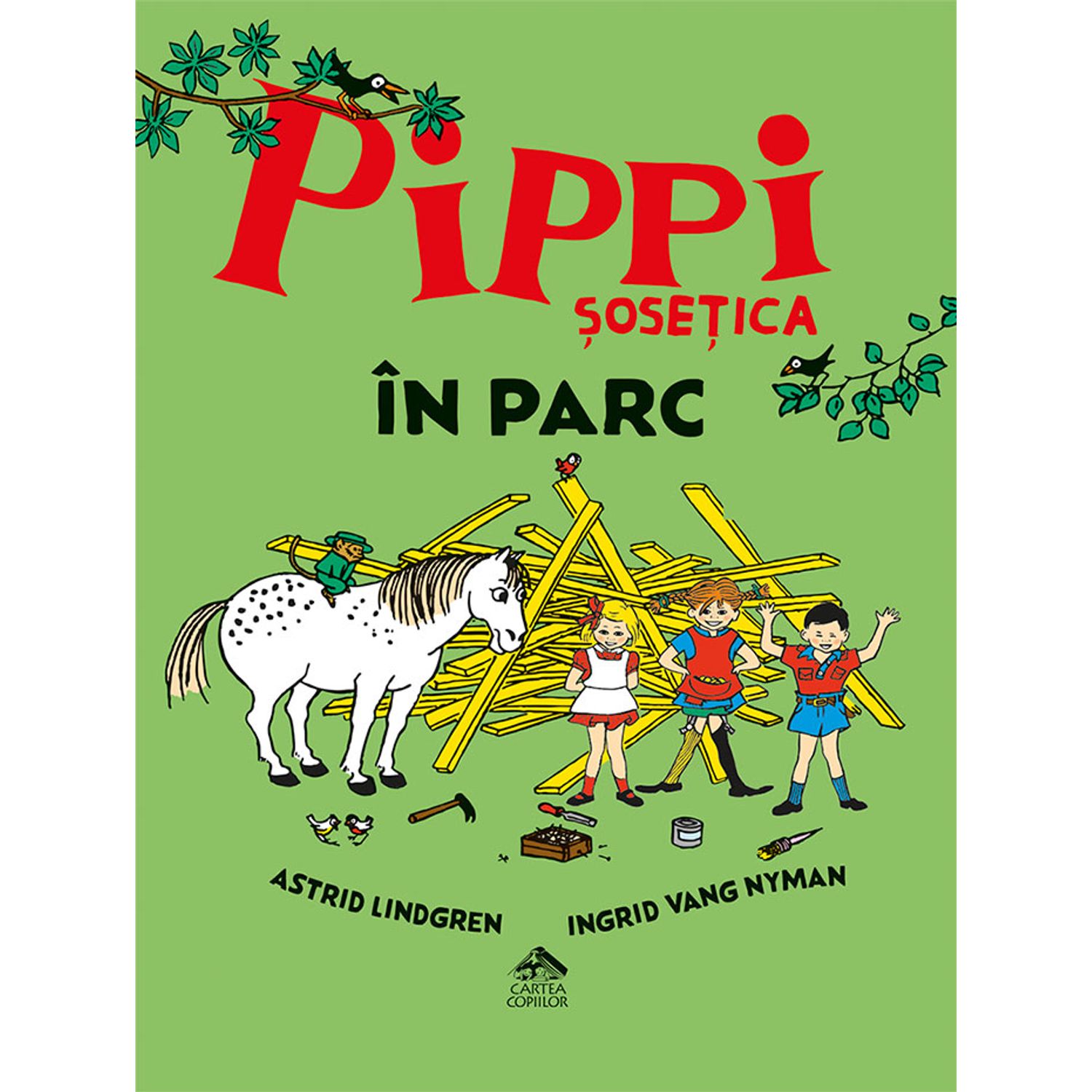 Pippi Sosetica in parc - Astrid Lindgren fotografia produsului