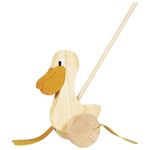 Pelicanul prietenos- Jucarie de impins pentru bebelusi fotografia produsului