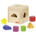 Cutie de sortare din lemn, 6 forme fotografia produsului