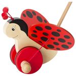 Buburuza Florah - Jucarie de impins pentru bebelusi fotografia produsului