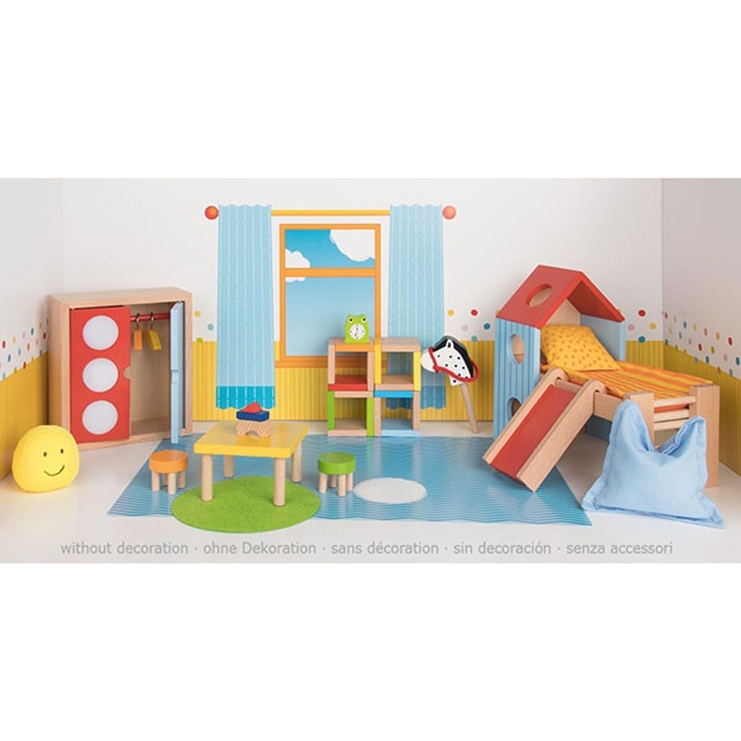 Mobilier pentru casa de papusi - Camera copilului fotografia produsului