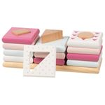 Set de sortare cu piese din lemn - Model pentru fetite fotografia produsului View 2 S