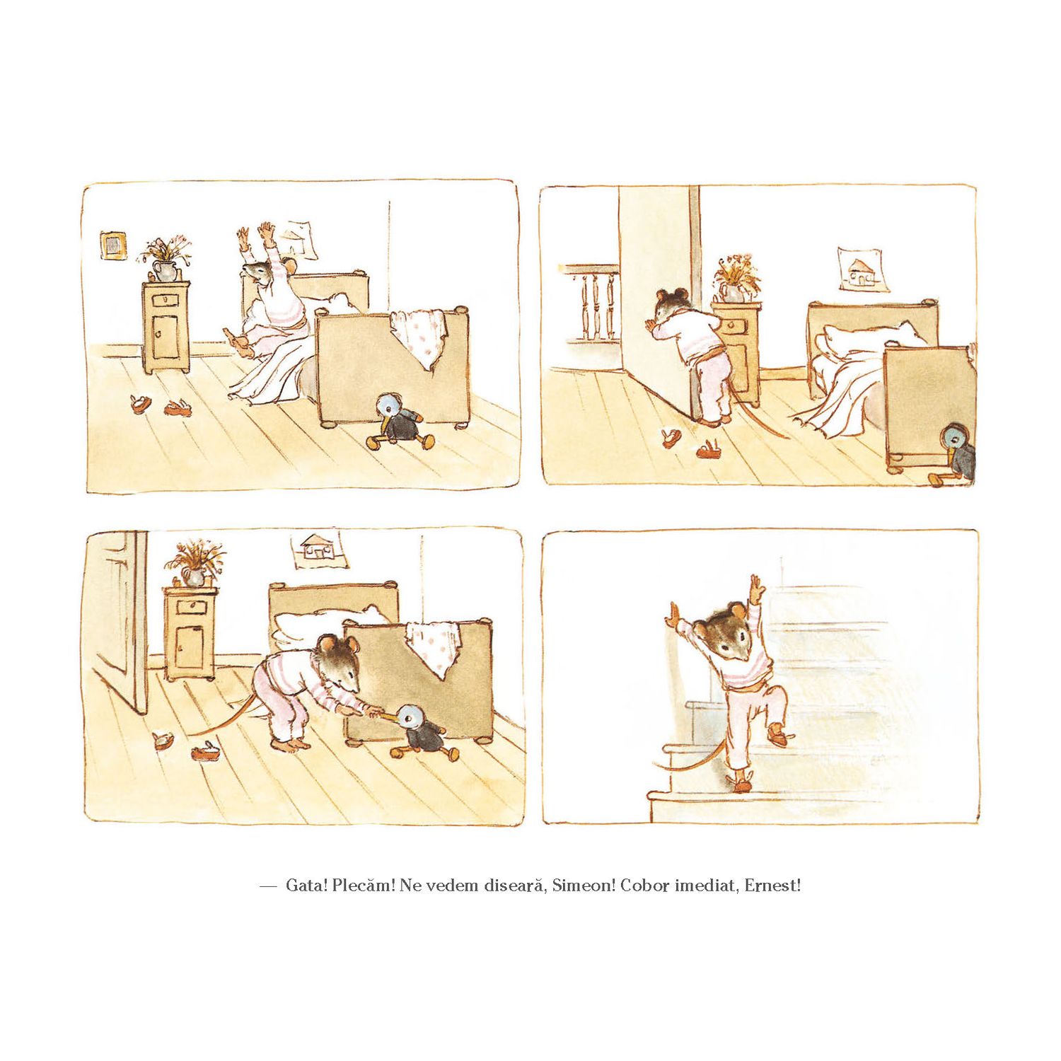 Ernest si Celestine la picnic - Gabrielle Vincent fotografia produsului View 4 L