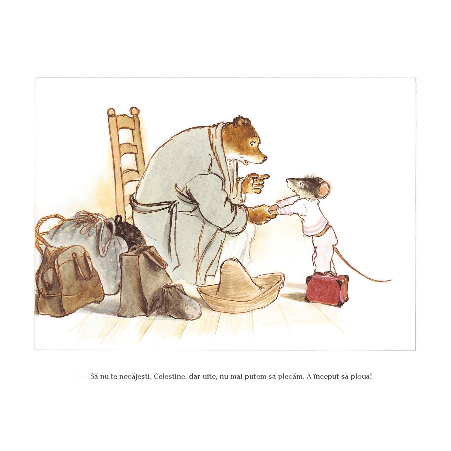 Ernest si Celestine la picnic - Gabrielle Vincent fotografia produsului View 5 L