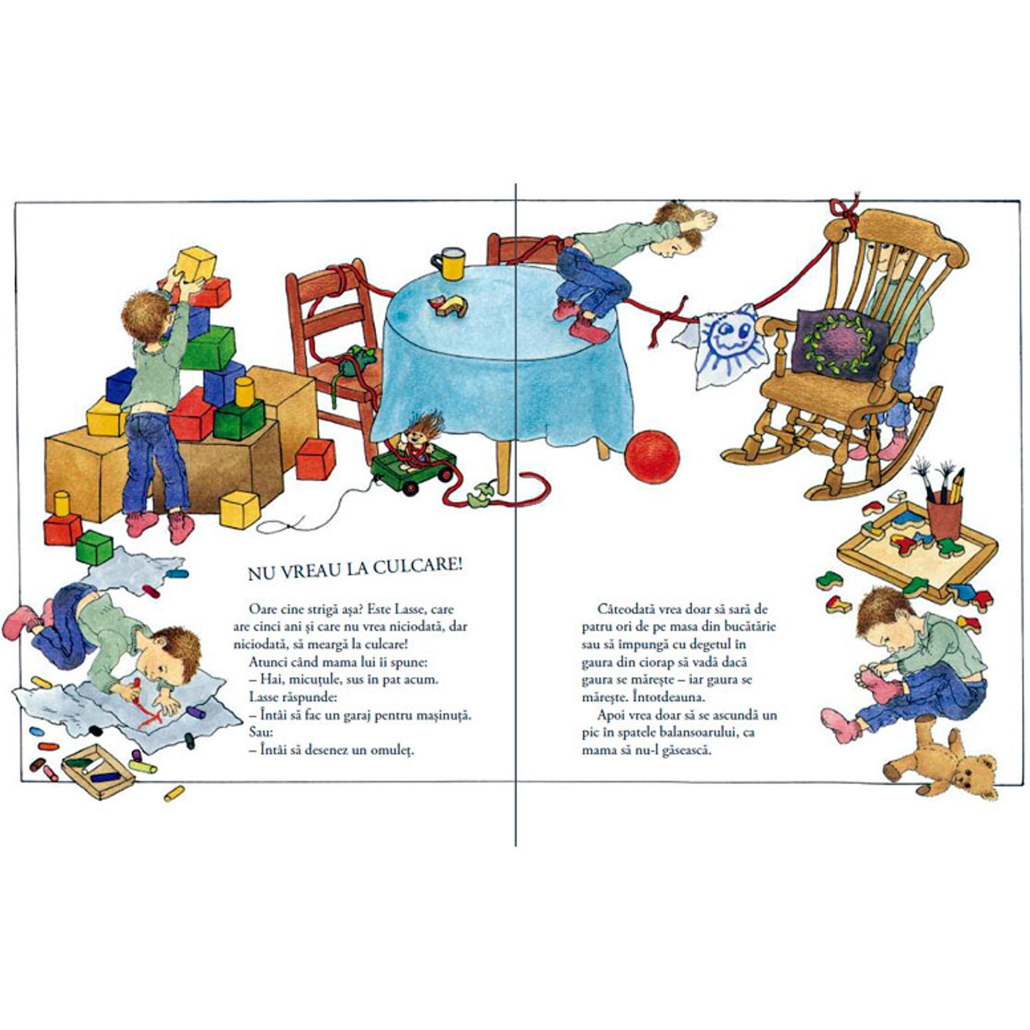 Nu vreau la culcare - Astrid Lindgren fotografia produsului View 2 L