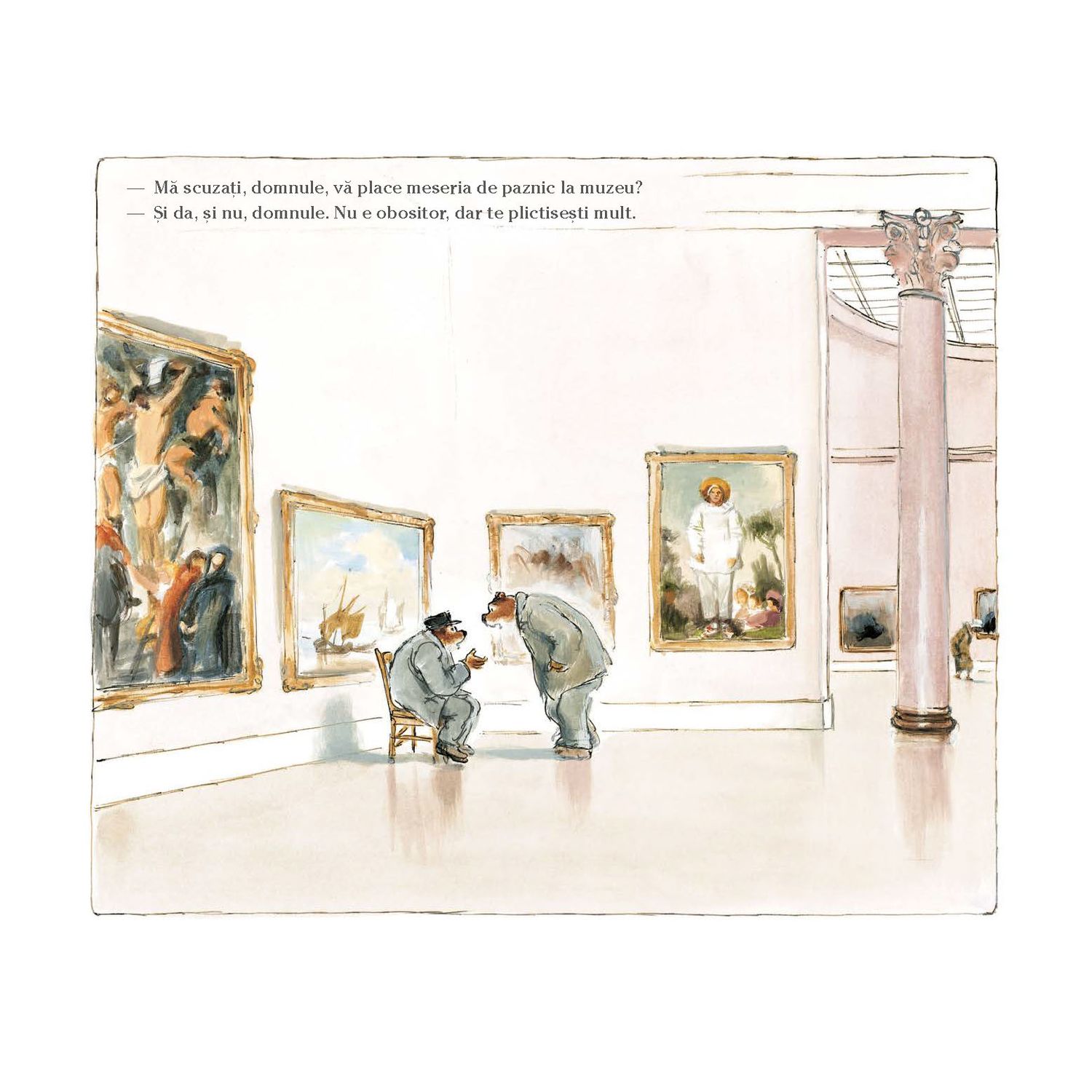Ernest si Celestine la muzeu - Gabrielle Vincent fotografia produsului View 6 L