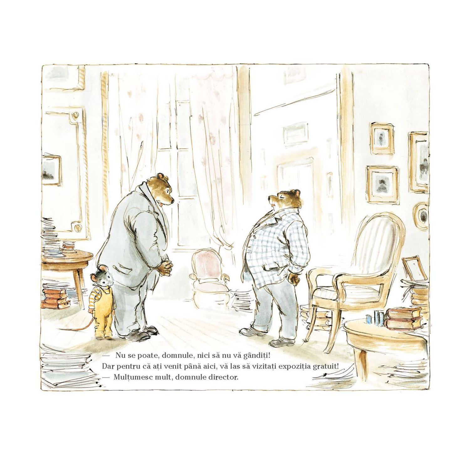 Ernest si Celestine la muzeu - Gabrielle Vincent fotografia produsului View 4 L