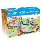 Joc de constructie magnetic - 99 piese fotografia produsului