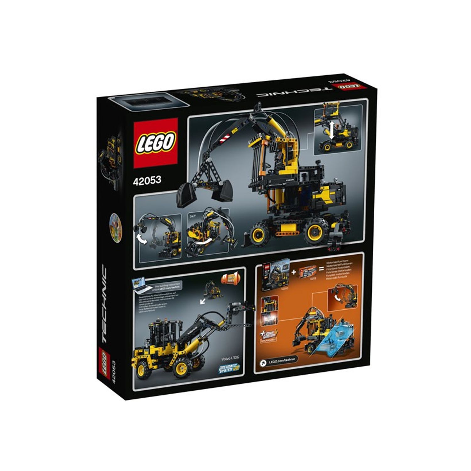 LEGO Technic - Volvo EW160E (42053), 1166 piese fotografia produsului View 2 L