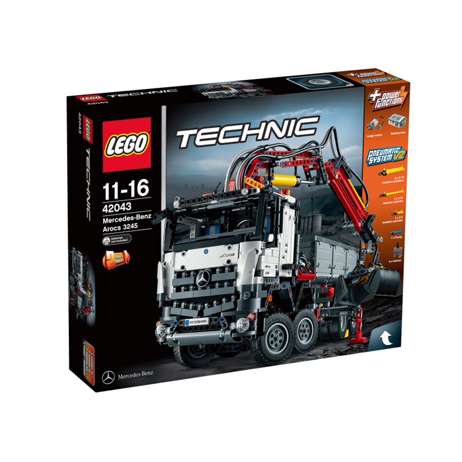 LEGO Technic - Mercedes-Benz Arocs 3245 (42043), 2793 piese fotografia produsului