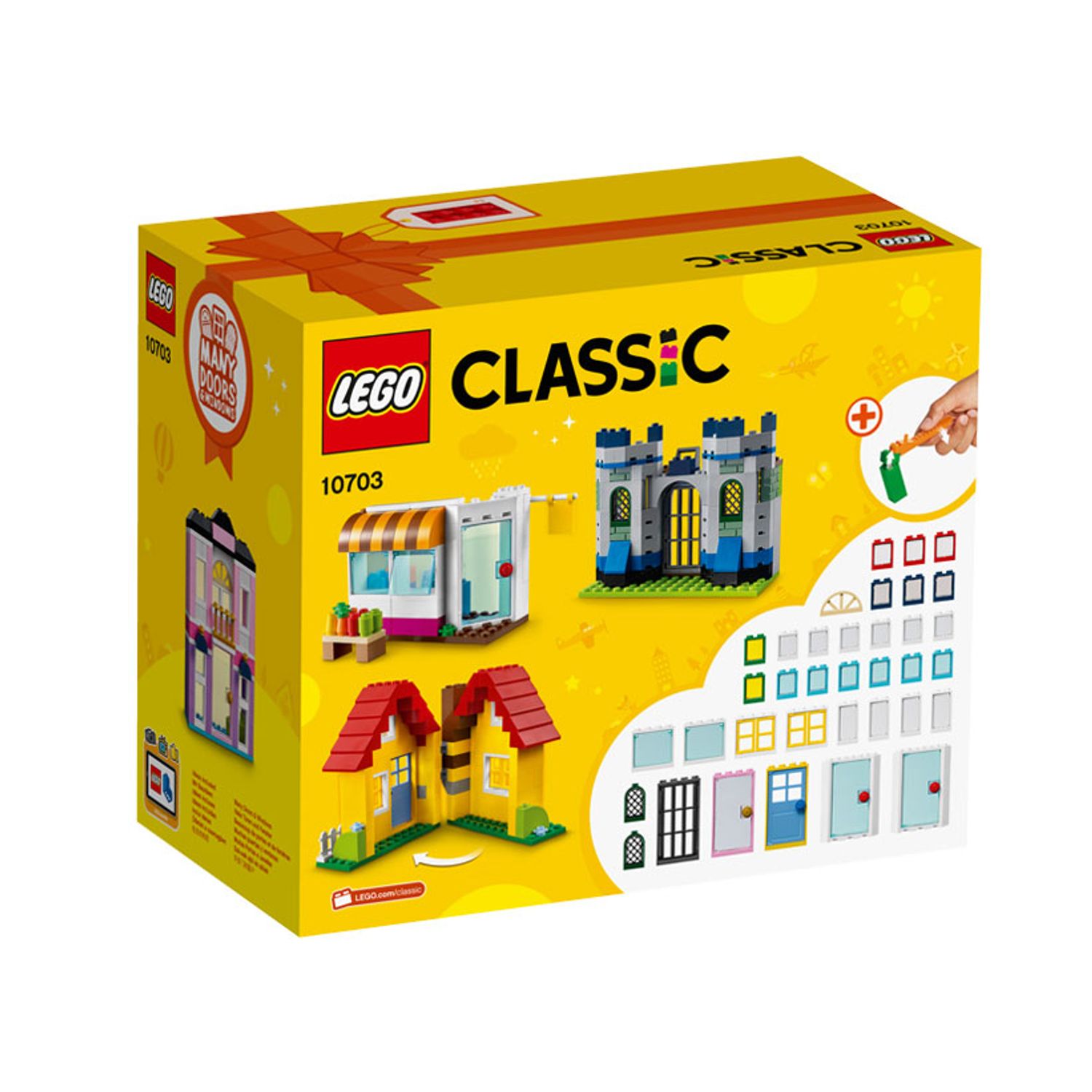 LEGO Classic - Cutie creativa de constructor (10703), 502 piese fotografia produsului View 3 L